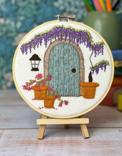 Wisteria Doorway Appliqué Kit Issue 0